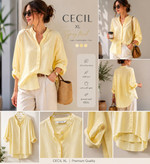 شومیز لینن برند cecil