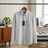 شومیز راه راه نخی برند M&S