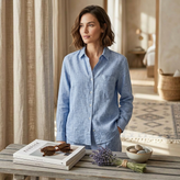 شومیز لینن زنانه برند Zara